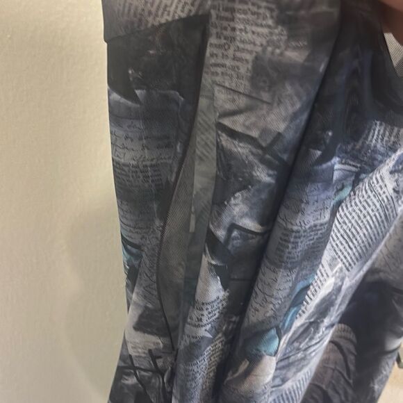 Miaou Anya Newsprint Mini Dress‎ - Picture 6 of 9